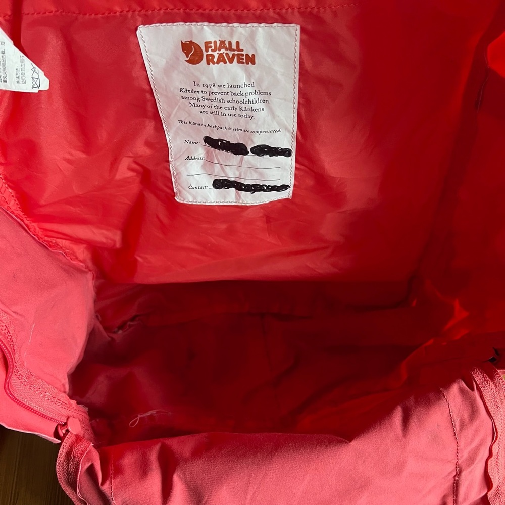 Fjallraven Kanken Backpack - Pink - Picture 5 of 7